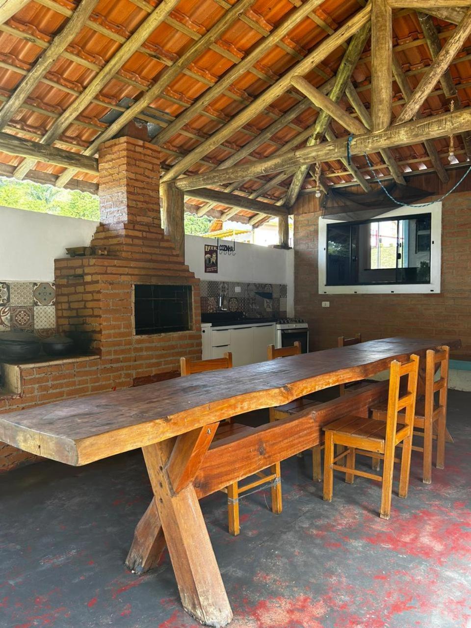 Cantinho Na Roca Com Piscina Santo Antonio do Pinhal Exterior photo